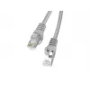 LANBERG Cat6 F/UTP RJ-45 - RJ-45 patch-kaapeli PCF6-10CC-0150-S 1,5 m harmaa