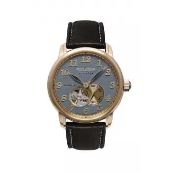Zeppelin LZ127 76645 rannekello Automatic 40 mm ruostumaton teräskotelo