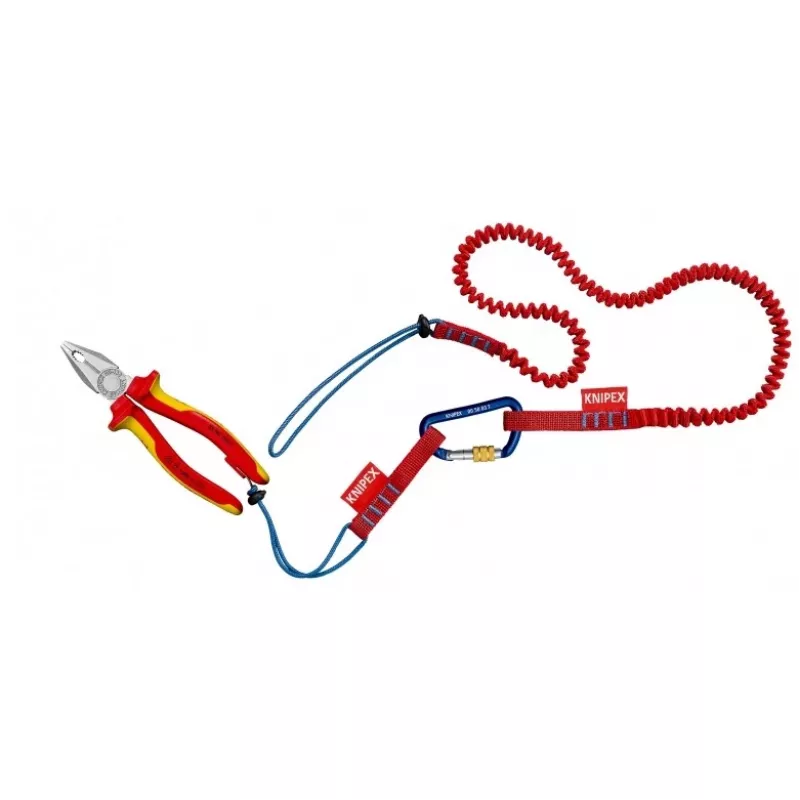 Knipex 00 50 04 T BK työkalun turvavaijeri