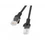 Patch-kaapeli LANBERG PCU5-20CC-0150-BK RJ45 Cat.5e 1,5 m musta 10 kpl:n pakkaus