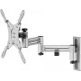 Goobay TV-seinäteline Caravan FULLMOTION (M), hopea (71989)