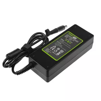 Virtalähde Green Cell AD15P 90W HP-kannettaville, 19V 4.74A, AC/DC, sisäkäyttöön, 1,2 m kaapeli, musta