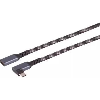 S/CONN maximum connectivity S-Conn 14-74013 USB-kaapeli 3.2 Gen 2 3.1 2 C musta - valkoinen - kaapeli - digitaali/data