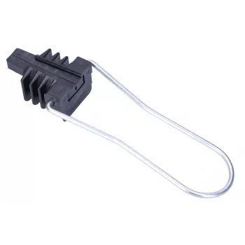 Kuitukaapelipidike Extralink AC-12 2–24 kuidulle, max. nippu-Ø 1,2 cm, ABS ja metalli, musta