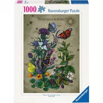 Ravensburger palapeli Circle of Life Butterfly 1000 palaa