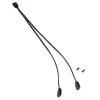 Kaapelinsplitteri Kolink ARGB 1-2 splitterikaapeli 30 cm, 5 V, musta