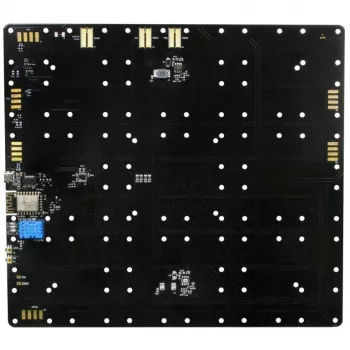 LED-matriisinäyttö ALLNET ALL-4duino-8x8 sisäänrakennetulla lämpötila- ja kosteusanturilla