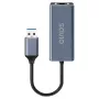 Verkkoliitäntäsovitin SAVIO AK-83 USB Type-A - RJ-45 uros, 5 Gbit/s, musta