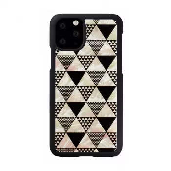 iKins puhelinkotelo iPhone 11 Pro – musta pyramidikuvio