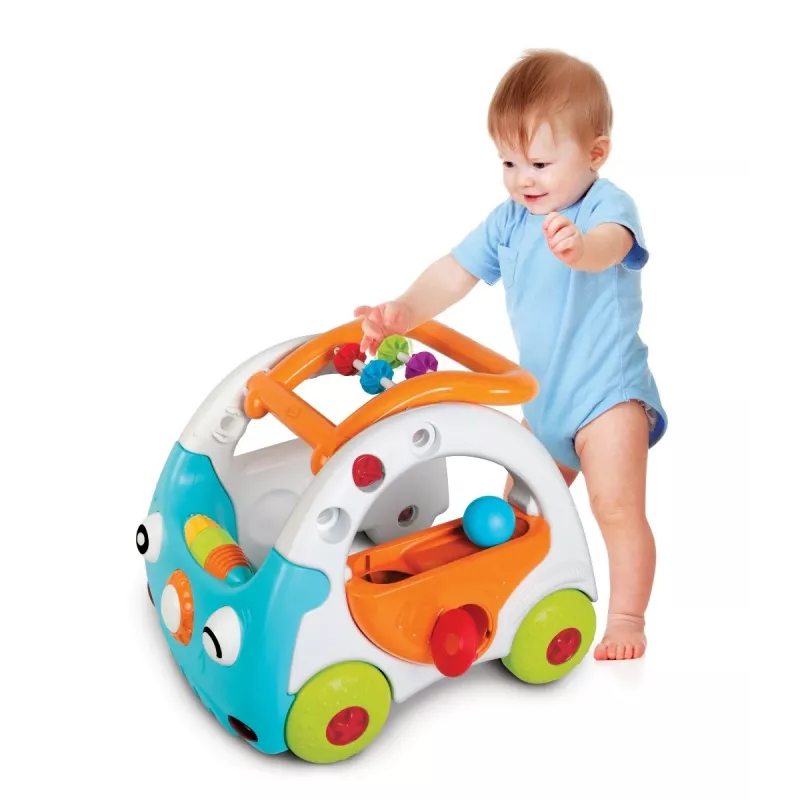 Sensorinen työntölelukka-auto 3in1