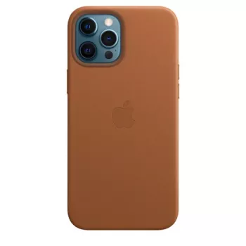Apple nahkakotelo MHKL3ZM/A iPhone 12 Pro Max Saddle ruskea alkuperäispakkaus