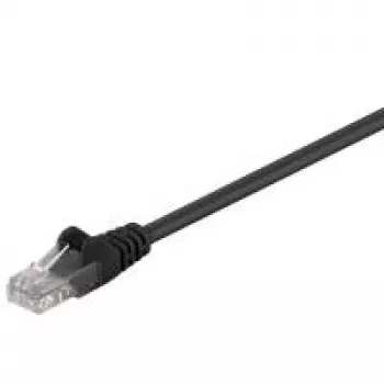 Verkkokaapeli Goobay RJ-45 Cat 6 1,5 m musta