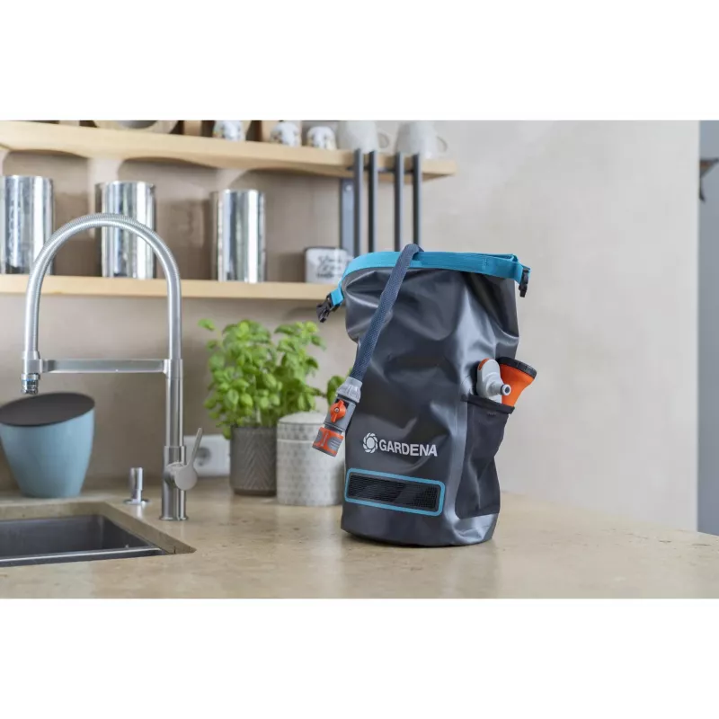 Gardena Liano -puutarhaletku 10 m PVC musta harmaa maanpäällinen