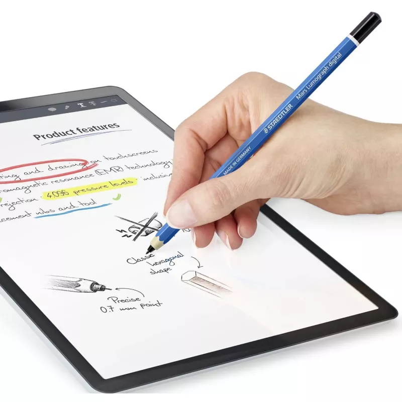 Staedtler Mars Lumograph Digital Classic digitaalinen kynä, sininen