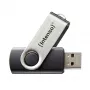USB-muistitikku Intenso 32GB USB Type-A 2.0 musta hopea