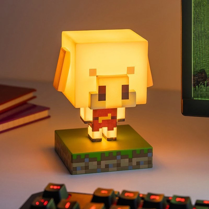 Pöytävalaisin Paladone Icon Light PP14431MCF Piglin LED, koristeellinen pelisuunnittelu