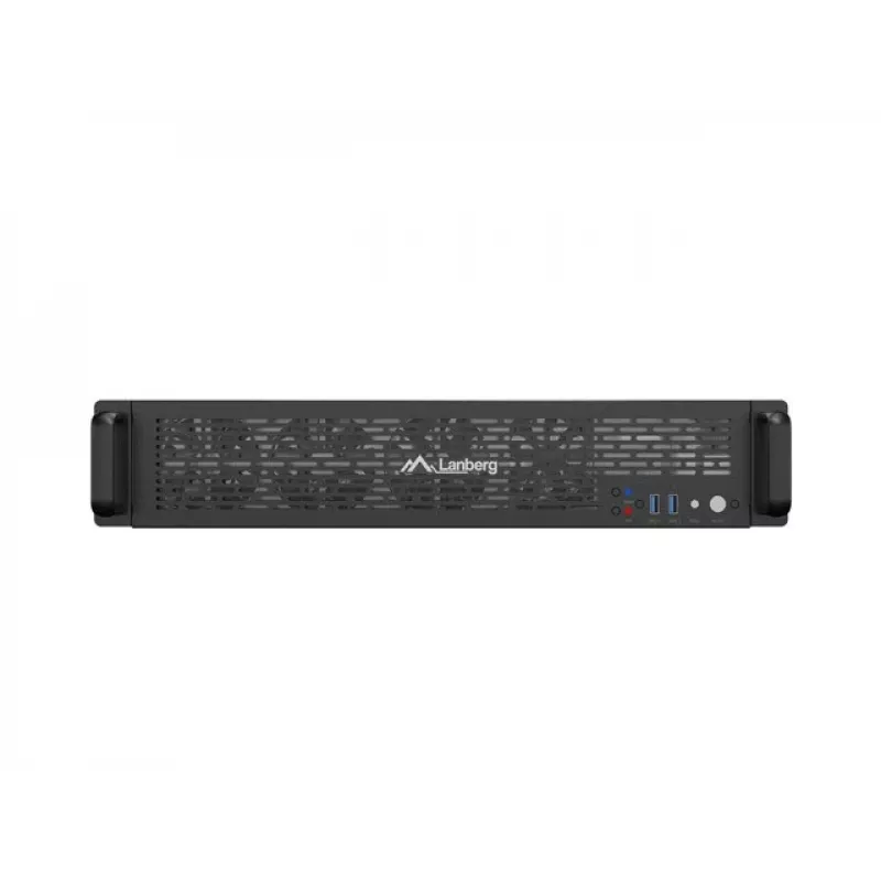 Rack-kotelo Lanberg SC01-6502-12B 2U musta 7 tuuletinta