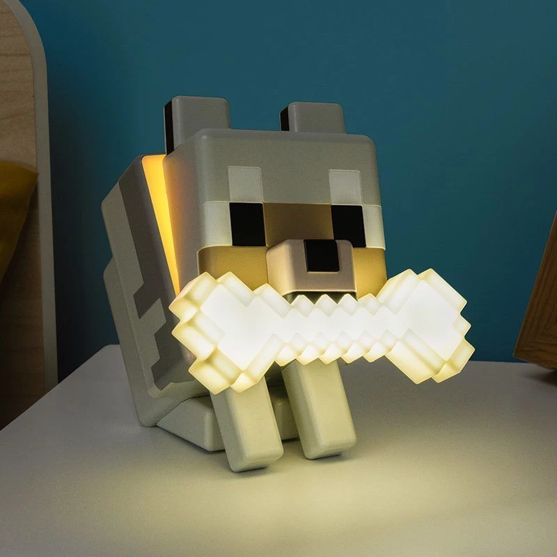 Paladone Minecraft Wolf GloBuddies valaisin