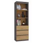 Toimistohylly Top e shop RS-60 ANT/ART KPL — 3 hyllytasoa, lastulevy, 600×350×1800 mm