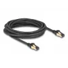 Verkkokaapeli DeLOCK RJ45 Cat.6A uros urokseen S/FTP 5 m musta