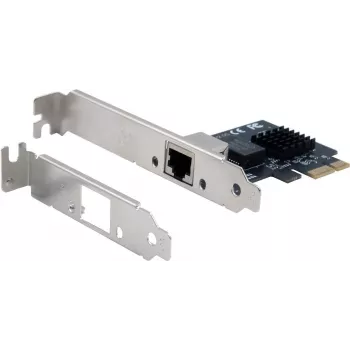 PCIe-verkkokortti Exsys EX-60111 — 2,5 Gigabit Ethernet, PCIe-liitäntä