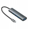 Keskitin 5-in-1 USB-C 3.0 Vention 0,15 m