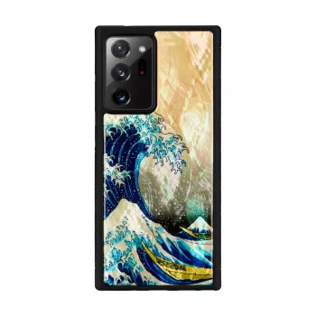 Suojakotelo iKins Samsung Galaxy Note 20 Ultra -malliin suurella aaltokuviolla