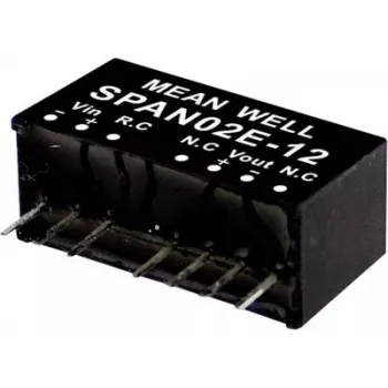 Virtalähde MEAN WELL SPAN02B-15 2W 15V 18-36V