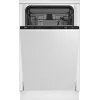 Beko BDIS36120Q kalusteisiin sijoitettava astianpesukone, 11 vakioastiastoa, 47 dB, 6 ohjelmaa, energialuokka E