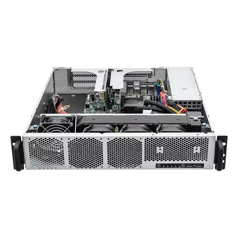 ASRock barebone-palvelin 2U Single Socket AM5 2U1G-B650/AQUA - barebone - AMD Socket AM5 (Ryzen Zen4)