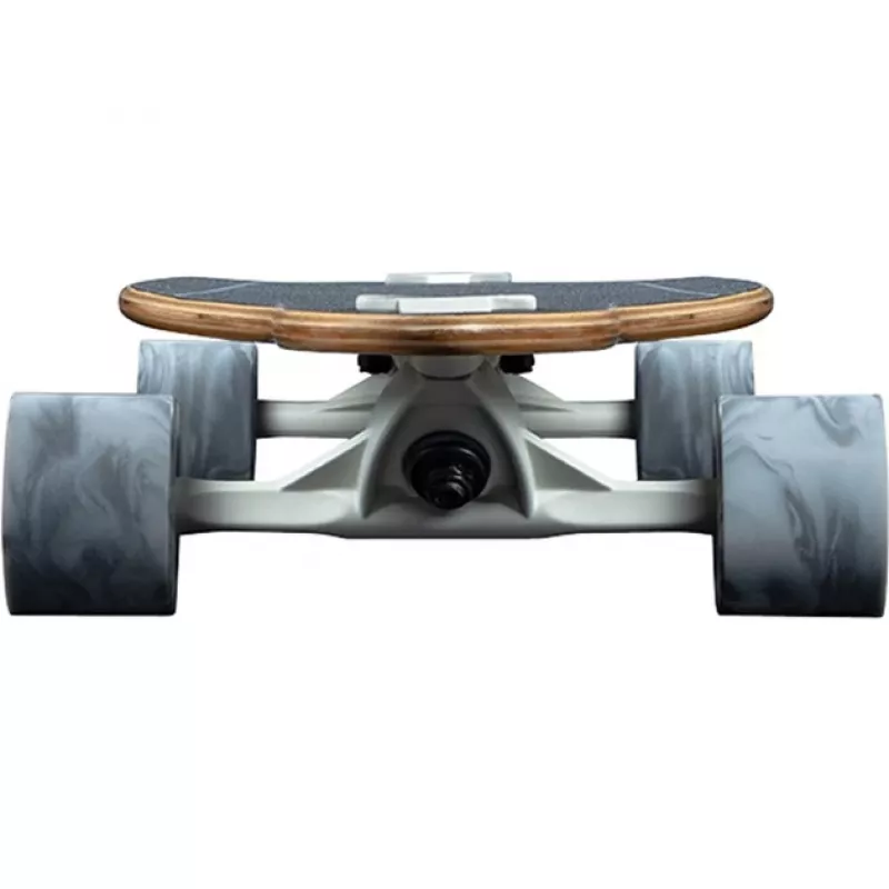 Longboard RAM Solitary Blanc de blanc — RAM-longboard, valkoinen/harmaa viimeistely
