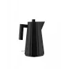 Alessi MDL06 B laskostettu vedenkeitin, musta, euro-pistoke