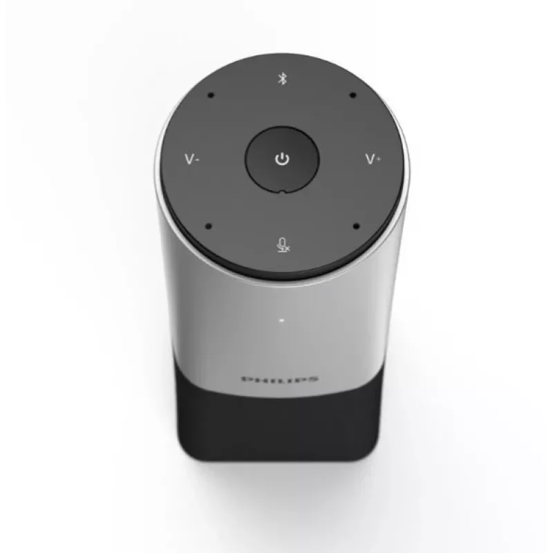 Philips PSE0540 Smart Meeting kannettava kokousmikrofoni, USB-C, musta/hopea