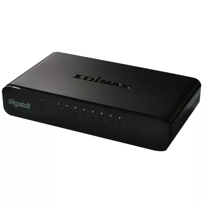 Edimax ES-5800G V3 verkkokytkin hallitsematon Gigabit Ethernet (10/100/1000) musta