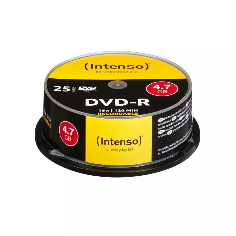 DVD-R Intenso 4,7 GB 16x 25 kpl