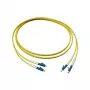 Kuitu duplex -patchkaapeli yksimuoto, LC / LC, 9/125, pituus: 3 m, Good Connections® (LW-903LC)