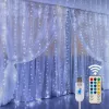 LED-verho Extralink KURTYNA LED 3x3 kaukosäätimellä (malli EX.73172)