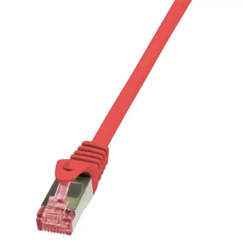 Logilink PrimeLine - verkkokaapeli - RJ-45 (M) - RJ-45 (M) - 1 m - SFTP, PiMF - CAT 6 - sileä, halogeeniton - punainen (CQ2034S)