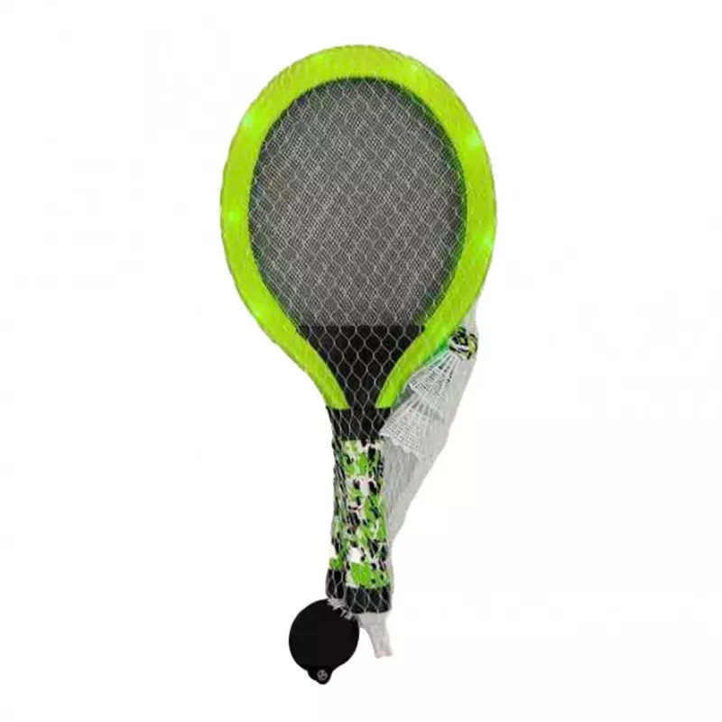 Rantatennismaila Madej 005656 valaistu muotoilu – yksiosainen maila rantapeliin