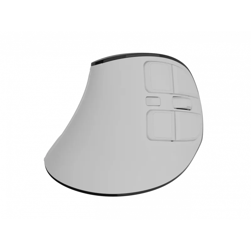 Langaton pystyhiiri NATEC Euphoniе Pro Bluetooth 5.0, 4000 DPI, ohjelmoitava, hiljainen, valkoinen