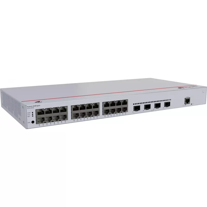 Kytkin Huawei S310-24T4X Gigabit Ethernet 24 porttia 1U harmaa