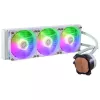 Nestemäisen jäähdytyksen sarja Cooler Master MasterLiquid 360L Core ARGB valkoinen 12 cm tuuletin