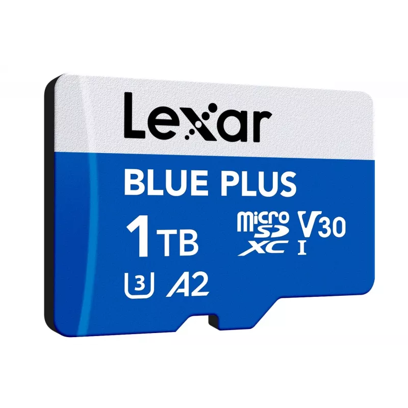 Muistikortti microSD-kortti 1TB C10 A2 U3 V30 170MB/s Blue Plus