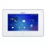 Intercom-lisävaruste DAHUA VTH5221DW-S2 – 7 tuuman 1024x600 näyttö, Wi‑Fi 802.11b/g/n, 10/100 Mbit/s LAN, 7 W, valkoinen