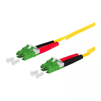 METZ CONNECT OpDAT -verkkokaapeli LC-D APC/LC-D APC OS2 3,0 m – kaapeli