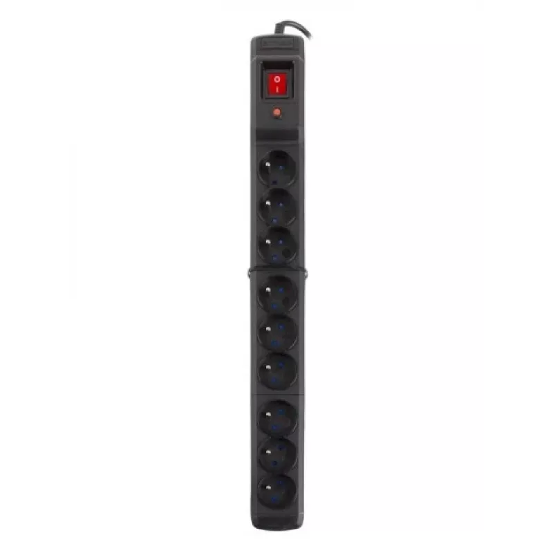 Ylijännitesuoja Armac M9/15/CZ musta 9 AC-pistorasiaa 250V 1,5m