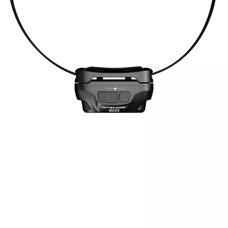 Nitecore NU33 NU-sarjan LED-otsalamppu, 700 lumenia, musta