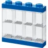 Room Copenhagen LEGO Minifigures-vitriini sininen (sininen/läpinäkyvä)