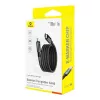 USB-C–USB-C-latauskaapeli Baseus Tungsten Gold 100W 1 m, musta, nailon
