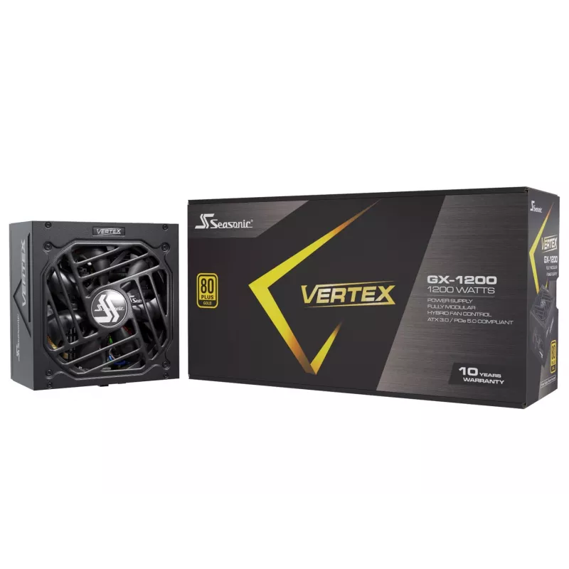 Seasonic VERTEX 1200W (GX-1200) 80 PLUS Gold modulaarinen virtalähde ATX 3.0
